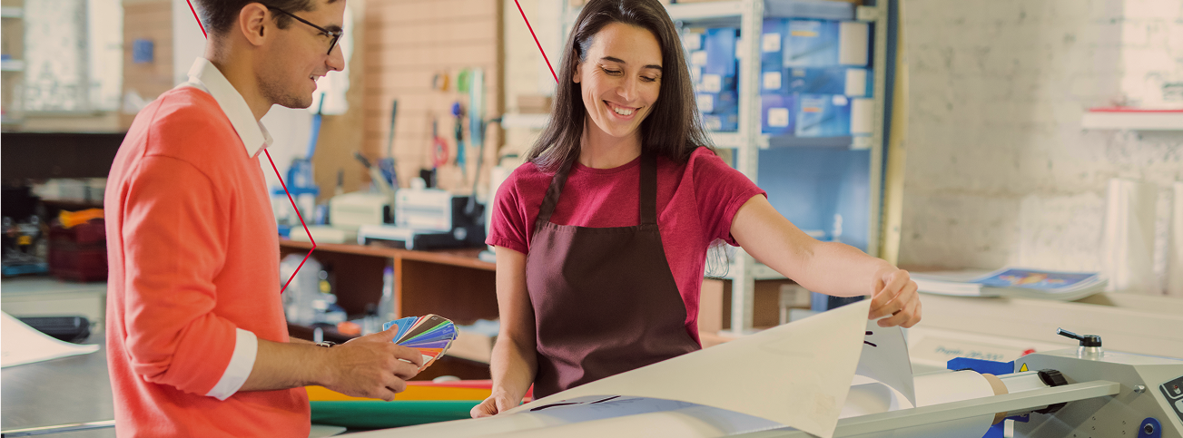 Imprima, personalize, impressione.